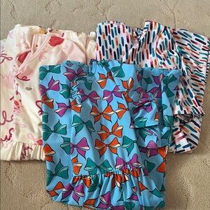 Dot Dot Smile Size 7 Dress Bundle - 3 strapy back short sleeve dresses x3
